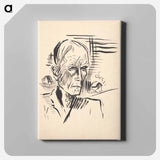 Male portrait i. - アーノルド ピーター ワイズ クビンチャン Canvas.