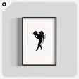 アートポスター-Cupid Silhouette
 - 大英図書館 Poster.