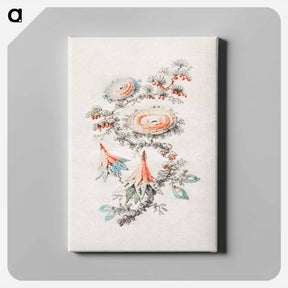 アートパネル-Flower Embroidery Design
 - クリーブランド美術館 Canvas.