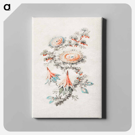 アートパネル-Flower Embroidery Design
 - クリーブランド美術館 Canvas.