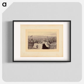 アートポスター-View from Leland Stanford's House
 - エドワード マイブリッジ Poster.