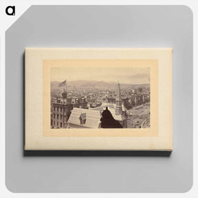 アートパネル-View from Leland Stanford's House
 - エドワード マイブリッジ Canvas.