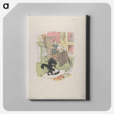 アートパネル-Ambroise Thomas assistant à une répétition de Françoise de Rimini - アンリ ド トゥールーズ ロートレック Canvas.