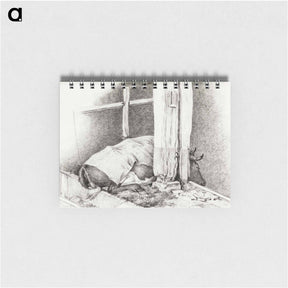 アートメモ帳-Lying cow - ジャン ベルナール Memo.
