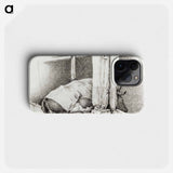 Lying cow - ジャン ベルナール Phone Case.