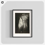 Profile of Light - オディロン ルドン Poster.