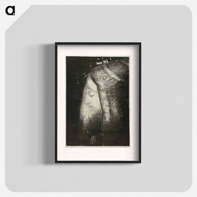 アートポスター-Profile of Light - オディロン ルドン Poster.