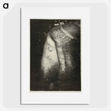 アートポスター-Profile of Light - オディロン ルドン Poster.