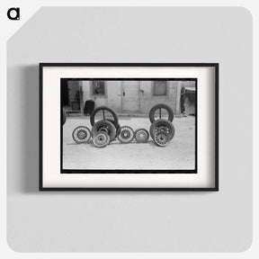 アートポスター-Deming Tires and Wheels
 - ラッセル リー Poster.