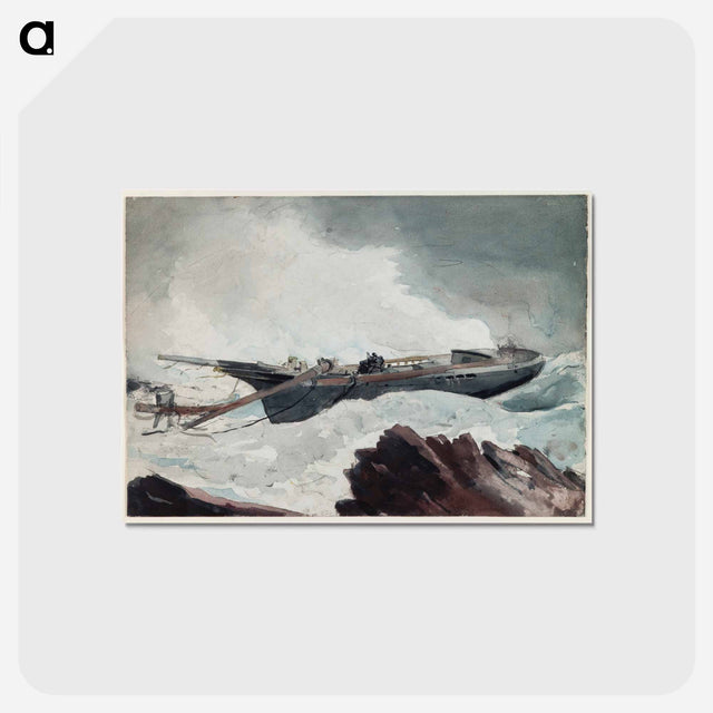 アートポストカード-The Wrecked Schooner
 - セントルイス美術館 Postcard.
