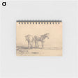 アートメモ帳-Two Old Horses Standing in a Field
 - イェール大学アートギャラリー Memo.