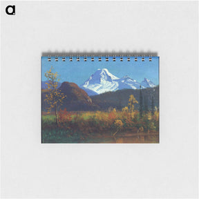 アートメモ帳-Mt. Rainier from the Southwest - アルバート ビアスタット Memo.