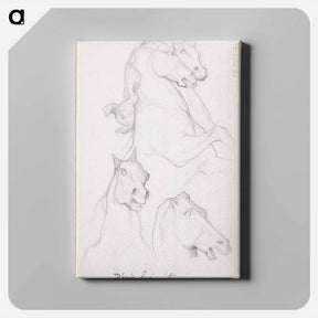 アートパネル-(unknown) part of a sketchbook - アルバート エーデルフェルト Canvas.