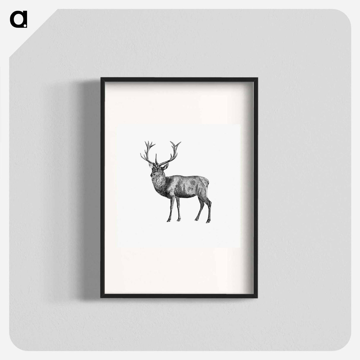 アートポスター-Red Deer
 - 大英図書館 Poster.