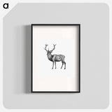 アートポスター-Red Deer
 - 大英図書館 Poster.