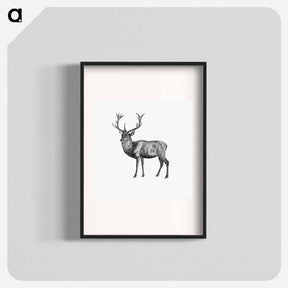 アートポスター-Red Deer
 - 大英図書館 Poster.