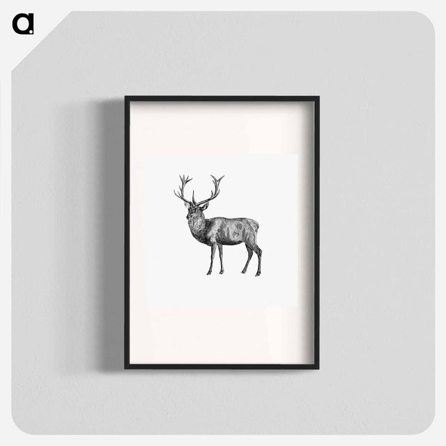 アートポスター-Red Deer
 - 大英図書館 Poster.