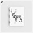 アートメモ帳-Red Deer
 - 大英図書館 Memo.