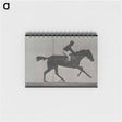 アートメモ帳-Galloping Horse and Rider
 - エドワード マイブリッジ Memo.