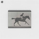アートメモ帳-Galloping Horse and Rider
 - エドワード マイブリッジ Memo.