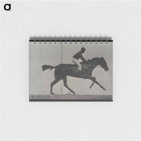 アートメモ帳-Galloping Horse and Rider
 - エドワード マイブリッジ Memo.