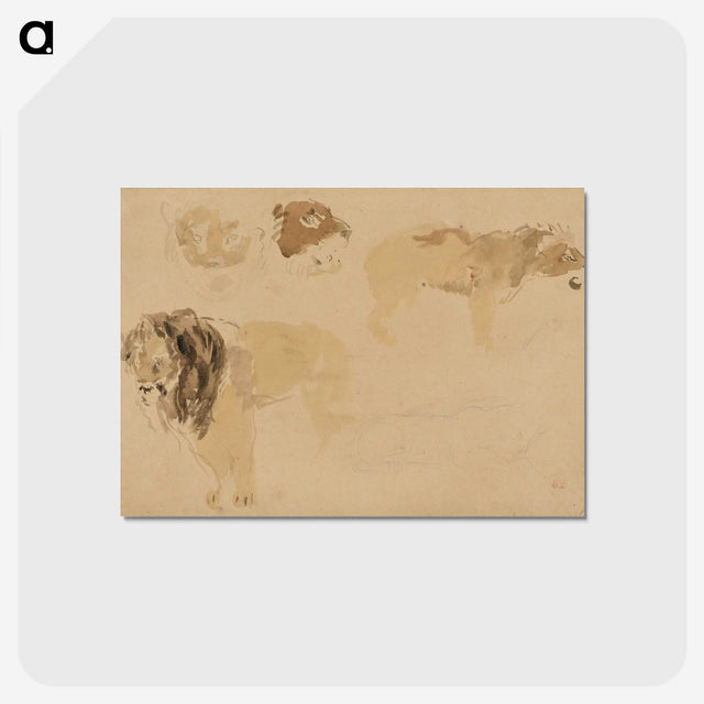 3-97_Eugene-Delacroix_postcard
