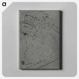 アートパネル-At the Concert - アンリ ド トゥールーズ ロートレック Canvas.