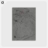 アートポストカード-At the Concert - アンリ ド トゥールーズ ロートレック Postcard.
