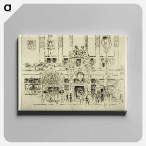 アートパネル-The Institute, Piccadilly
 - ジョセフ ペネル Canvas.