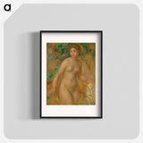 Nude - Pierre Auguste Renoir Poster.