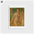 アートポストカード-Nude - ピエール オーギュスト ルノワール Postcard.