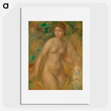 Nude - Pierre Auguste Renoir Poster.