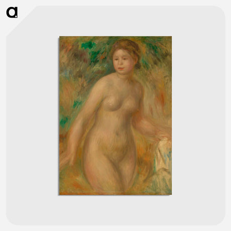 アートポストカード-Nude - ピエール オーギュスト ルノワール Postcard.