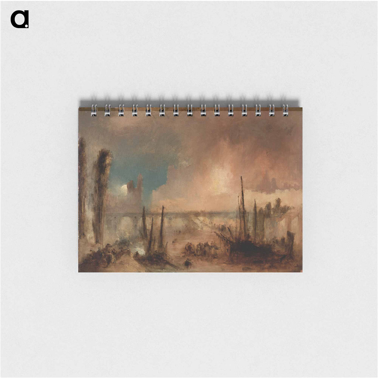アートメモ帳-Burning of the Houses of Parliament
 - セントルイス美術館 Memo.