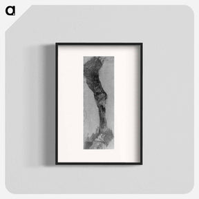 アートポスター-Study of a horse's leg for the Fairman Rogers Four in Hand - トーマス エイキンズ Poster.