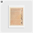 アートポストカード-Jerusalem, Plate 66, "In awful pomp & gold...." - ウィリアム ブレイク Postcard.
