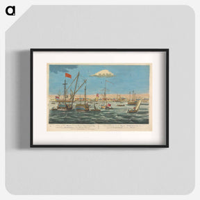 アートポスター-A View of His Majesty's Dock Yard at Portsmouth, in the County of Hampshire, on the British Channel
 - イェール大学アートギャラリー Poster.