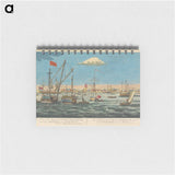 アートメモ帳-A View of His Majesty's Dock Yard at Portsmouth, in the County of Hampshire, on the British Channel
 - イェール大学アートギャラリー Memo.