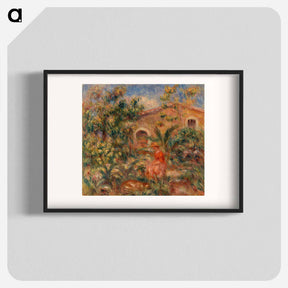 アートポスター-Landscape with Woman and Dog
 - バーンズ・コレクション Poster.