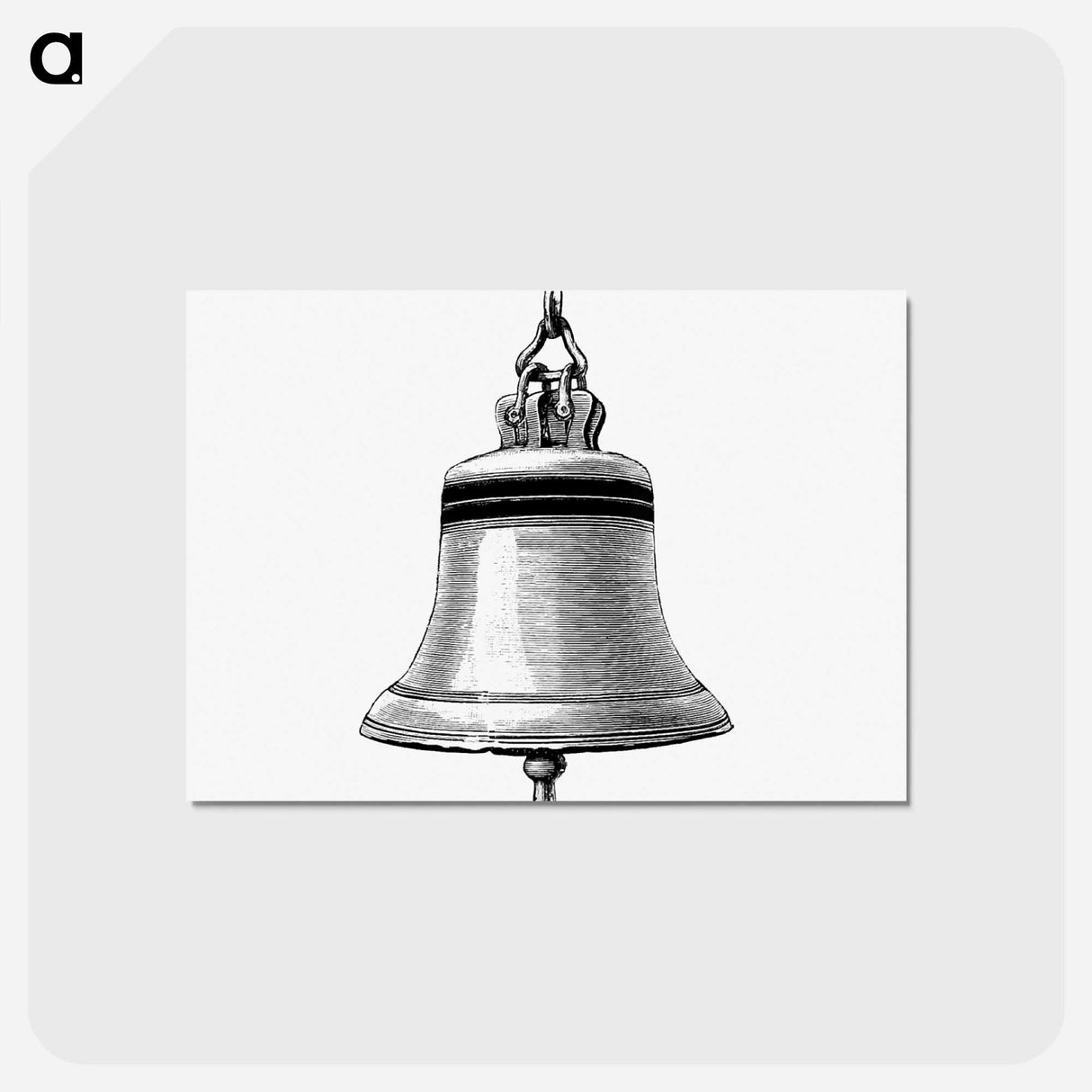 アートポストカード-Bell from Elements of Geography
 - 大英図書館 Postcard.