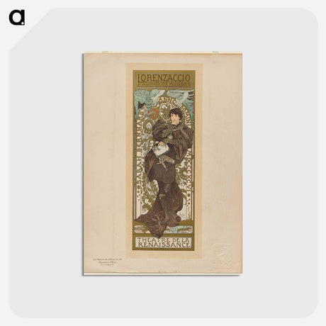 アートポストカード-Lorenzaccio
 - クリーブランド美術館 Postcard.