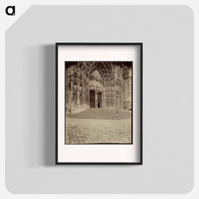 アートポスター-Beauvais, Porte Cathédrale
 - ウジェーヌ アジェ Poster.