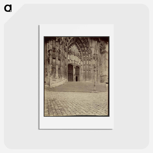 アートポストカード-Beauvais, Porte Cathédrale
 - ウジェーヌ アジェ Postcard.