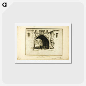 アートポストカード-St. John's Gate, Clerkenwell
 - ジョセフ ペネル Postcard.