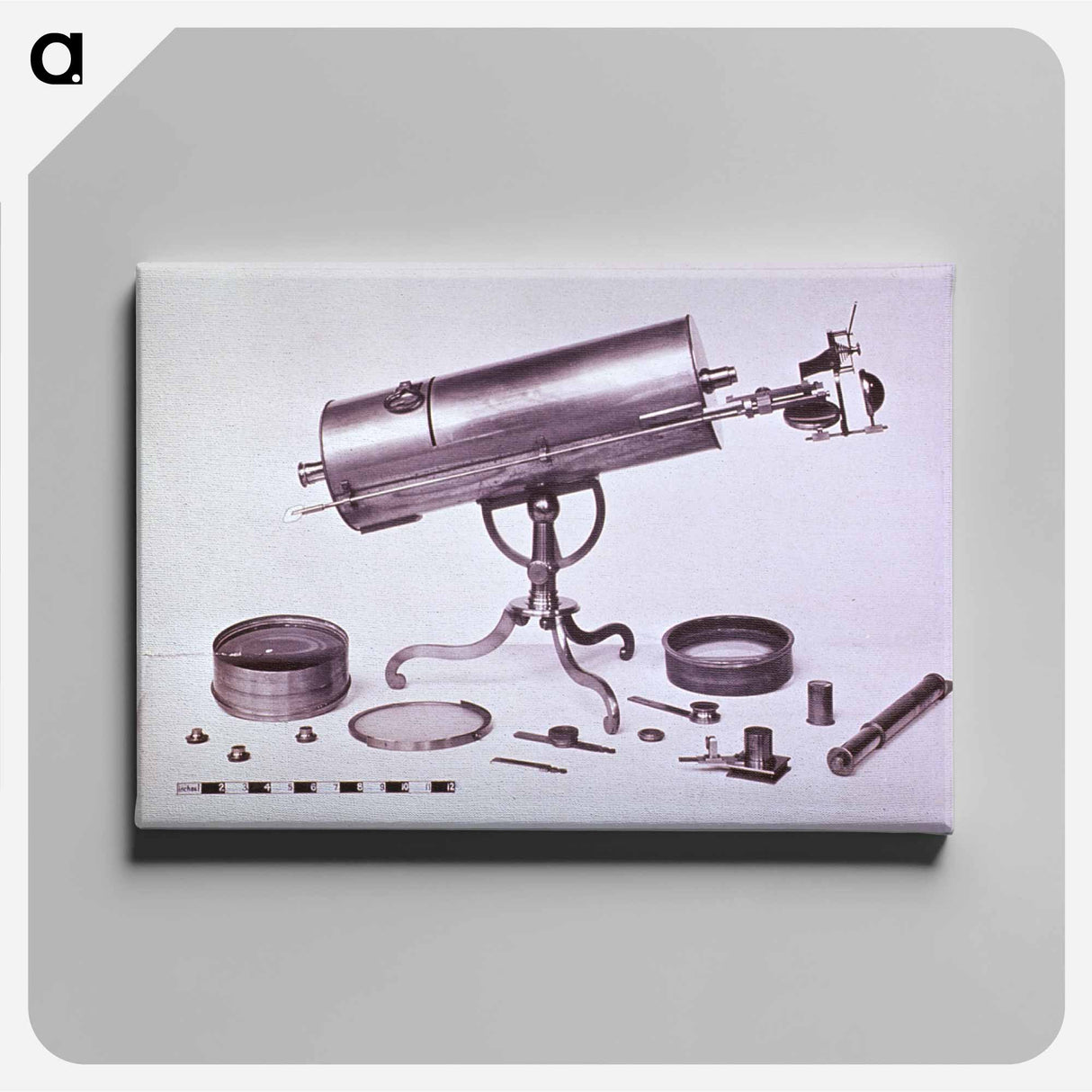 アートパネル-Early Microscope with Attachments
 - 国立医学図書館 Canvas.