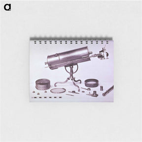 アートメモ帳-Early Microscope with Attachments
 - 国立医学図書館 Memo.