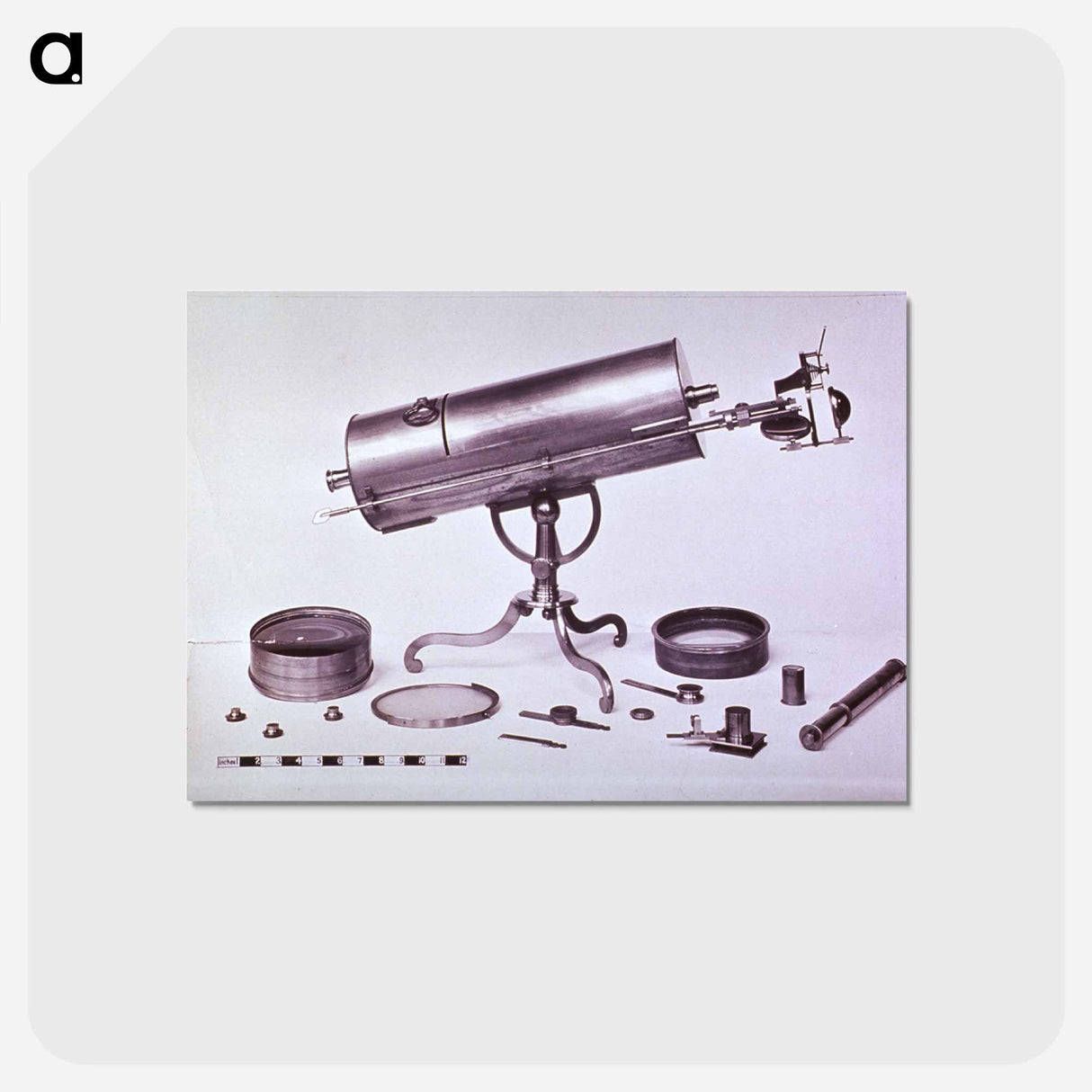 アートポストカード-Early Microscope with Attachments
 - 国立医学図書館 Postcard.