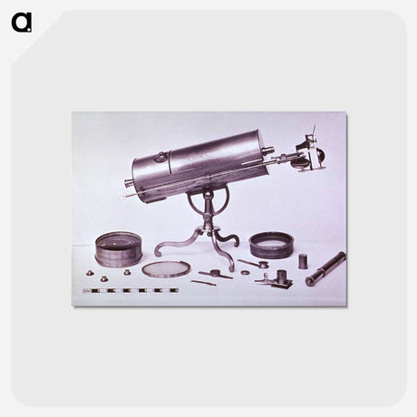 アートポストカード-Early Microscope with Attachments
 - 国立医学図書館 Postcard.