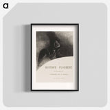 Frontispiece to A Gustave Flaubert - オディロン ルドン Poster.