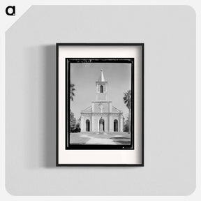 アートポスター-Church. Saint Martinville, Louisiana
 - ラッセル リー Poster.